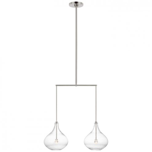 Lomme Small Linear Chandelier (279|CD 5026PN-CG)