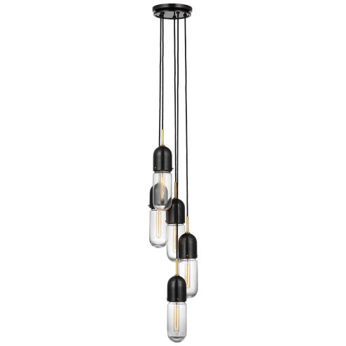 Junio 5-Light Chandelier (279|TOB 5645BZ/HAB-CG-5)