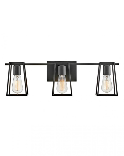 Medium Three Light Vanity (87|5163BK)