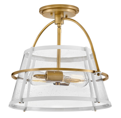 Medium Semi-Flush Mount (87|38111HB-PT)