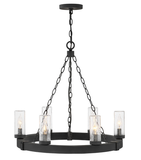 Medium Single Tier Chandelier (87|29206BK)