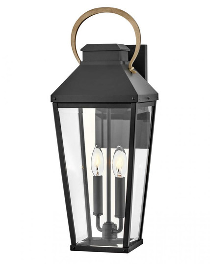 Large Wall Mount Lantern (87|17504BK)