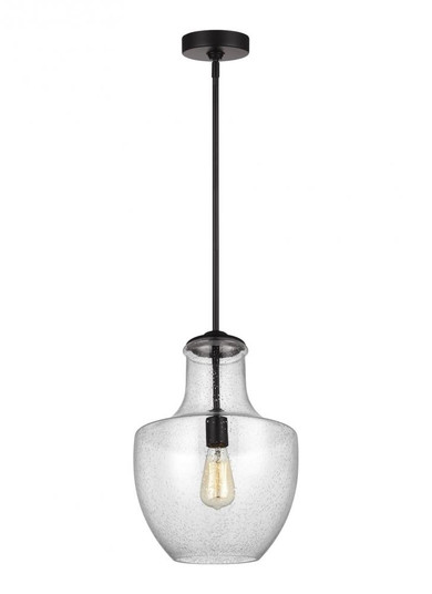 Baylor contemporary 1-light indoor dimmable ceiling hanging single pendant light in oil rubbed bronz (7725|P1461ORB)