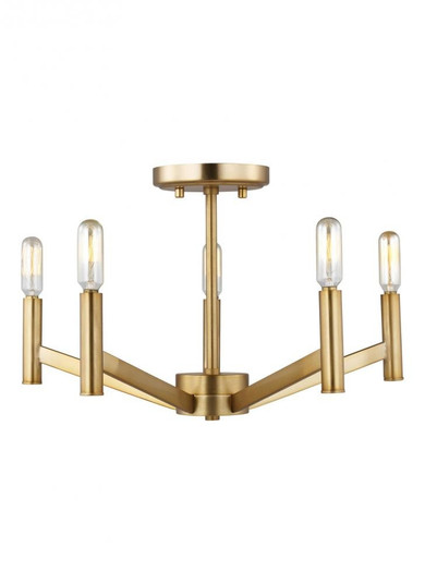 Vector Five Light Semi-Flush Mount (7725|7724305-848)