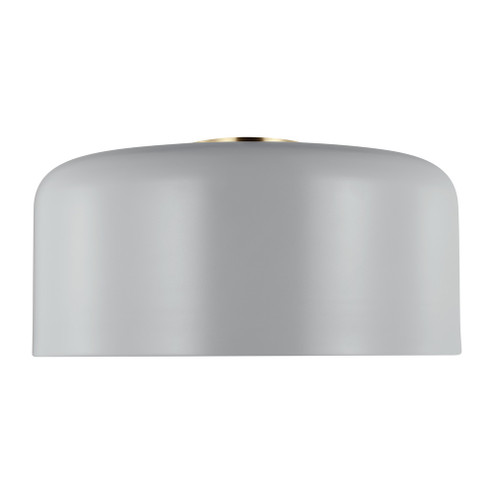 Malone transitional 1-light LED indoor dimmable large ceiling flush mount in matte grey finish with (7725|7705401EN3-118)