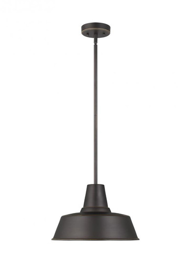 Barn Light traditional 1-light LED outdoor exterior Dark Sky compliant hanging ceiling pendant in an (7725|6237401EN3-71)