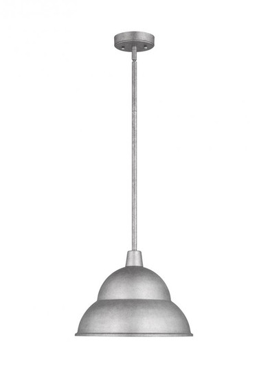 Barn Light traditional 1-light outdoor exterior Dark Sky compliant round hanging ceiling pendant in (7725|6236701-57)
