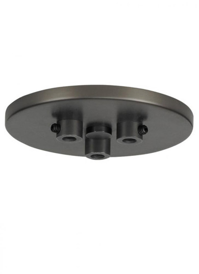 Line-Voltage Mini Canopy 3 Port Round (75|700TDMRD3TW)