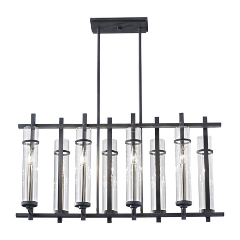 Linear Chandelier (38|F2630/8AF/BS)
