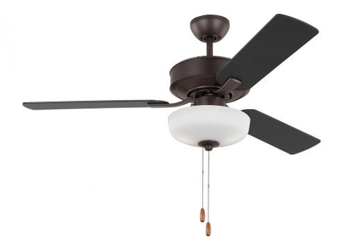 Linden 48'' traditional dimmable LED indoor bronze ceiling fan with light kit and reversible (38|3LD48BZD)