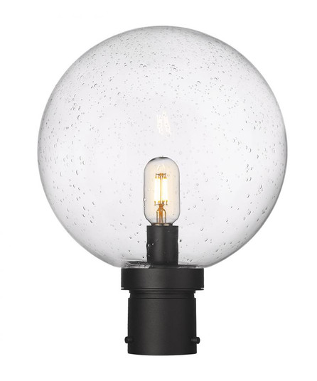 1 Light Outdoor Post Mount Fixture (276|599PHB-BK)