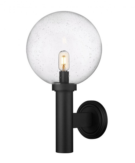1 Light Outdoor Wall Light (276|599B-BK)