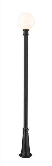 1 Light Outdoor Post Mounted Fixture (276|597PHB-519P-BK)