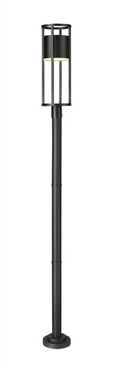 1 Light Outdoor Post Mounted Fixture (276|517PHB-567P-BK-LED)
