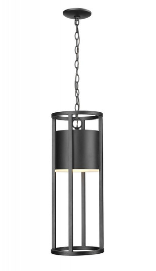 1 Light Outdoor Chain Mount Ceiling Fixture (276|517CHB-BK-LED)