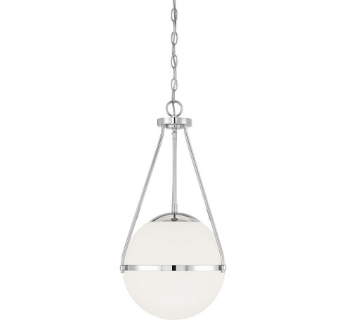 1-Light Pendant in Chrome (8483|M7025CH)