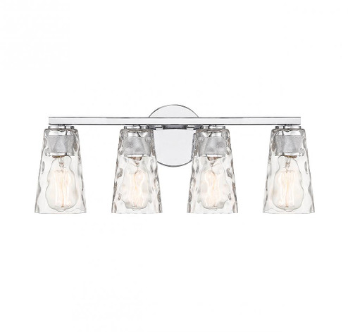 Gordon 4-Light Bathroom Vanity Light in Chrome (128|8-2603-4-CH)