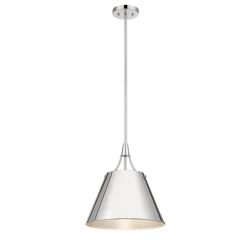 Willis 1-Light Pendant in Polished Nickel (128|7-4499-1-109)