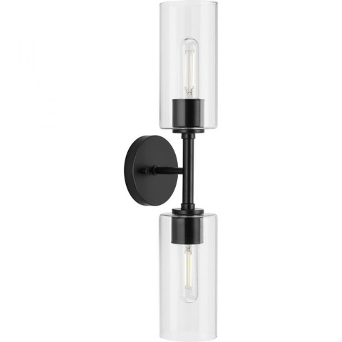 Cofield Collection Two-Light Matte Black Transitional Wall Bracket (149|P710115-31M)