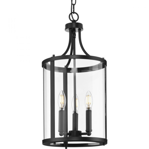 Gilliam Collection Three-Light Matte Black New Traditional Hall & Foyer (149|P500390-31M)