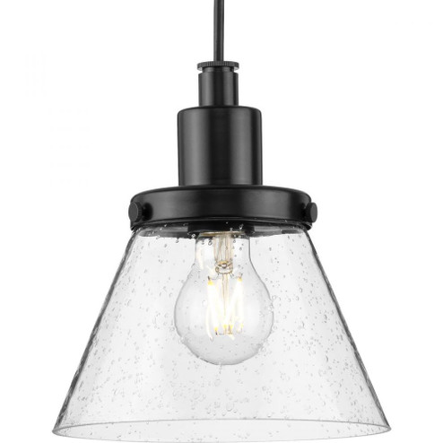 Hinton Collection One-Light Brushed Nickel Modern Farmhouse Pendant (149|P500382-31M)