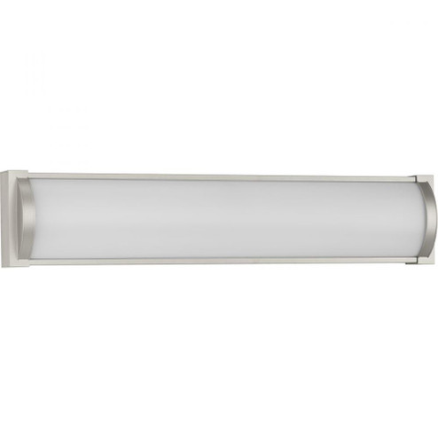 Barril Collection 24 in. Brushed Nickel Medium Modern Integrated LED Linear Vanity Light (149|P300408-009-30)