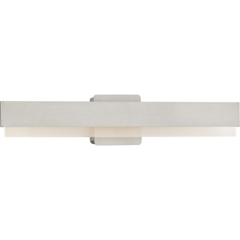 Semblance Collection 24 in. Brushed Nickel Medium Modern 3CCT Integrated LED Linear Vanity Light (149|P300406-009-CS)