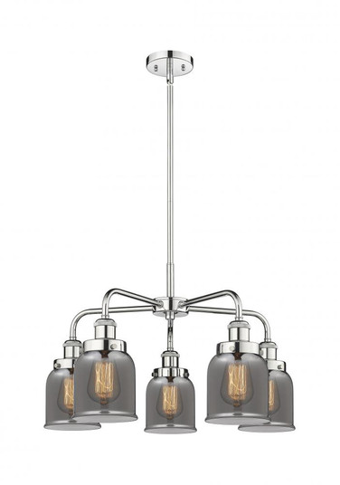 Cone - 5 Light - 24 inch - Polished Chrome - Chandelier (3442|916-5CR-PC-G53)