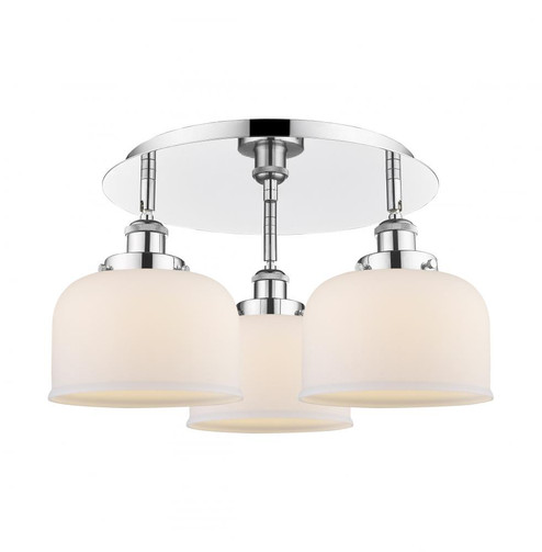 Cone - 3 Light - 20 inch - Polished Chrome - Semi-Flush Mount (3442|916-3C-PC-G71)