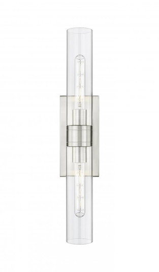 Boreas - 2 Light - 24 inch - Satin Nickel - Bath Vanity Light (3442|617-2W-SN-G617-11CL)