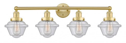 Oxford - 4 Light - 34 inch - Satin Gold - Bath Vanity Light (3442|616-4W-SG-G534)