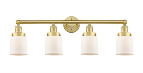 Bell - 4 Light - 32 inch - Satin Gold - Bath Vanity Light (3442|616-4W-SG-G51)