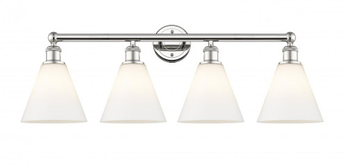 Berkshire - 4 Light - 35 inch - Polished Nickel - Bath Vanity Light (3442|616-4W-PN-GBC-81)