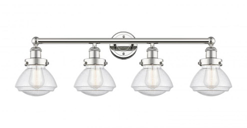 Olean - 4 Light - 34 inch - Polished Nickel - Bath Vanity Light (3442|616-4W-PN-G324)