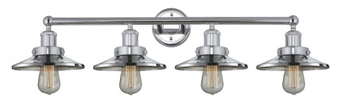 Edison - 4 Light - 35 inch - Polished Chrome - Bath Vanity Light (3442|616-4W-PC-M7-PC)