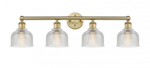 Dayton - 4 Light - 33 inch - Brushed Brass - Bath Vanity Light (3442|616-4W-BB-G412)