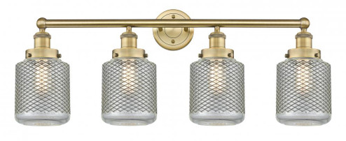 Stanton - 4 Light - 33 inch - Brushed Brass - Bath Vanity Light (3442|616-4W-BB-G262)