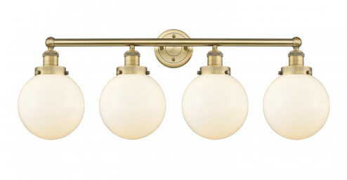 Beacon - 4 Light - 35 inch - Brushed Brass - Bath Vanity Light (3442|616-4W-BB-G201-8)