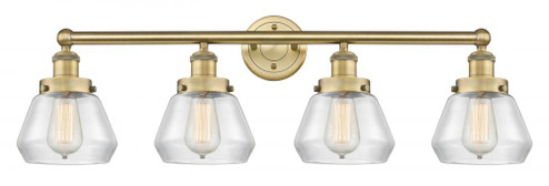 Fulton - 4 Light - 34 inch - Brushed Brass - Bath Vanity Light (3442|616-4W-BB-G172)