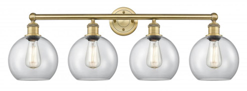Athens - 4 Light - 35 inch - Brushed Brass - Bath Vanity Light (3442|616-4W-BB-G122-8)