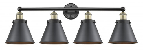 Appalachian - 4 Light - 35 inch - Black Antique Brass - Bath Vanity Light (3442|616-4W-BAB-M13-BK)