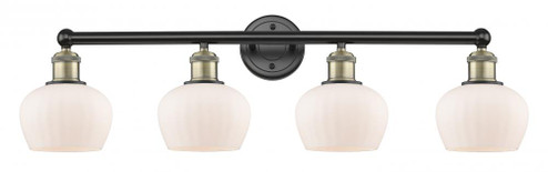 Fenton - 4 Light - 34 inch - Black Antique Brass - Bath Vanity Light (3442|616-4W-BAB-G91)