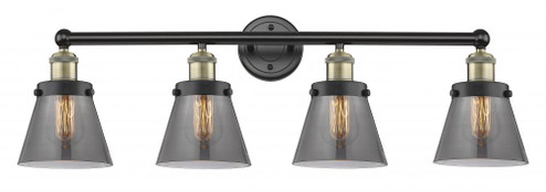 Cone - 4 Light - 33 inch - Black Antique Brass - Bath Vanity Light (3442|616-4W-BAB-G63)
