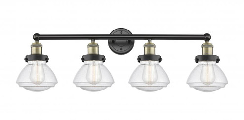 Olean - 4 Light - 34 inch - Black Antique Brass - Bath Vanity Light (3442|616-4W-BAB-G324)