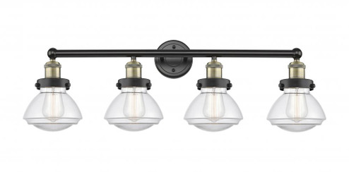 Olean - 4 Light - 34 inch - Black Antique Brass - Bath Vanity Light (3442|616-4W-BAB-G322)