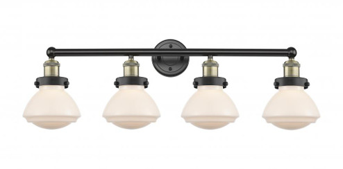 Olean - 4 Light - 34 inch - Black Antique Brass - Bath Vanity Light (3442|616-4W-BAB-G321)