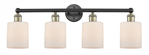 Cobbleskill - 4 Light - 32 inch - Black Antique Brass - Bath Vanity Light (3442|616-4W-BAB-G111)