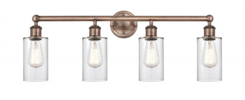 Clymer - 4 Light - 31 inch - Antique Copper - Bath Vanity Light (3442|616-4W-AC-G802)