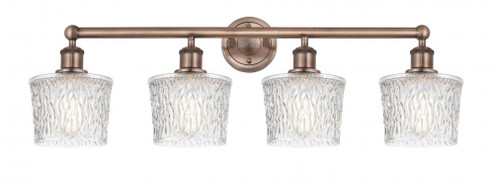 Niagara - 4 Light - 34 inch - Antique Copper - Bath Vanity Light (3442|616-4W-AC-G402)