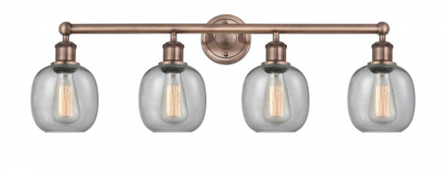 Belfast - 4 Light - 33 inch - Antique Copper - Bath Vanity Light (3442|616-4W-AC-G104)